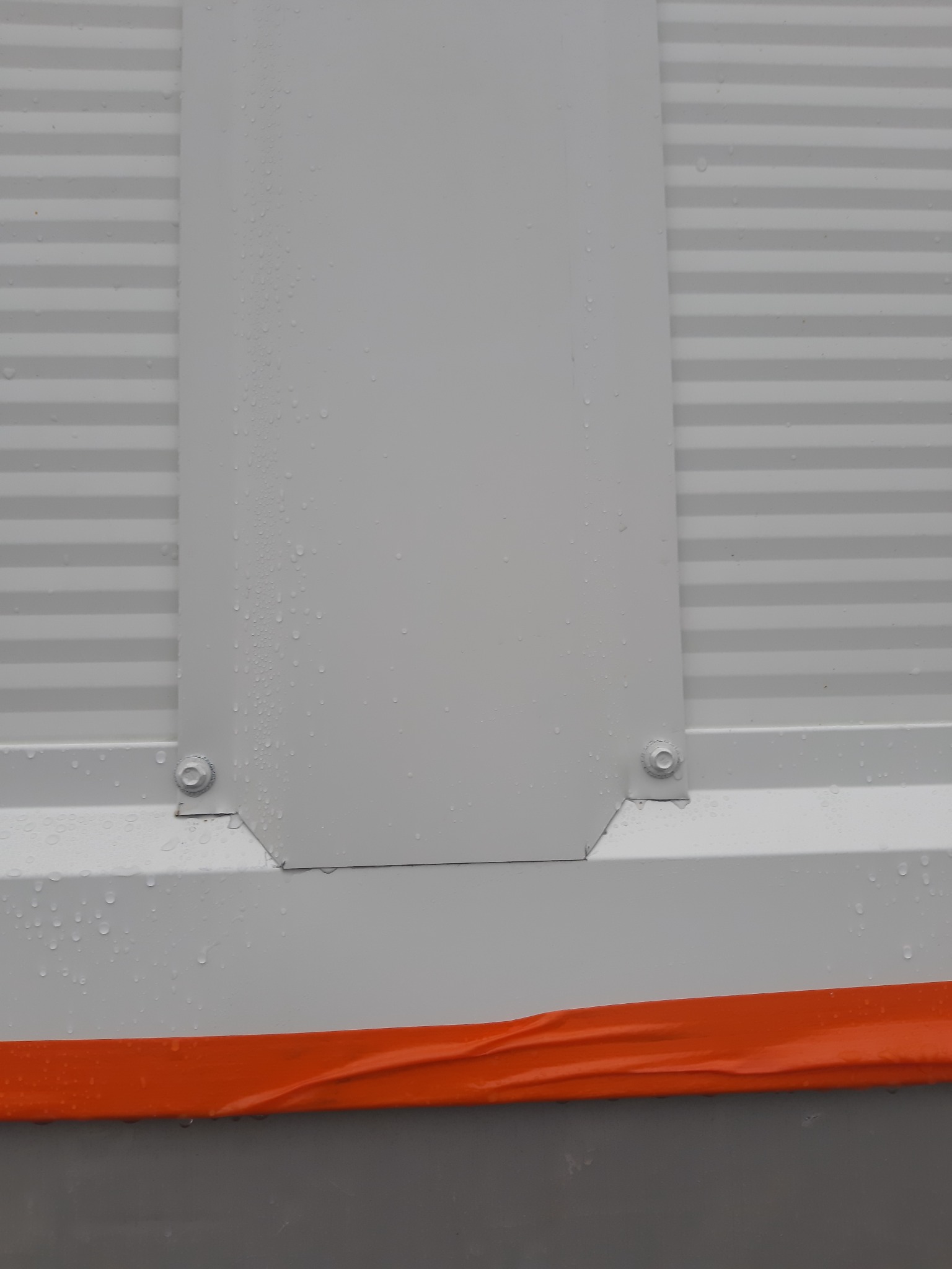 montaż elewacji z płyt warstwowych oraz ich obróbka projekt Sokółka Centrum Handlowe