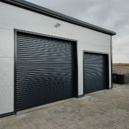 Bramy Garażowe Rolowane Kolor Antracyt