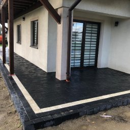 Układanie kostki brukowej Jawiszowice 1