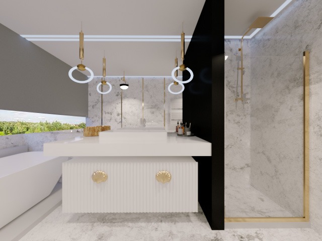 łazienka, dom jednorodzinny, Jarosław