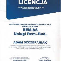 REM-AS usługi remontowo budowlane - Pierwszorzędna Izolacja Nakrokwiowa Szczecin