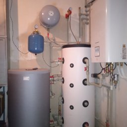 DE Systemy sp. z o. o. - Pompa ciepła LG z buiforem i zasobnikiem CWU