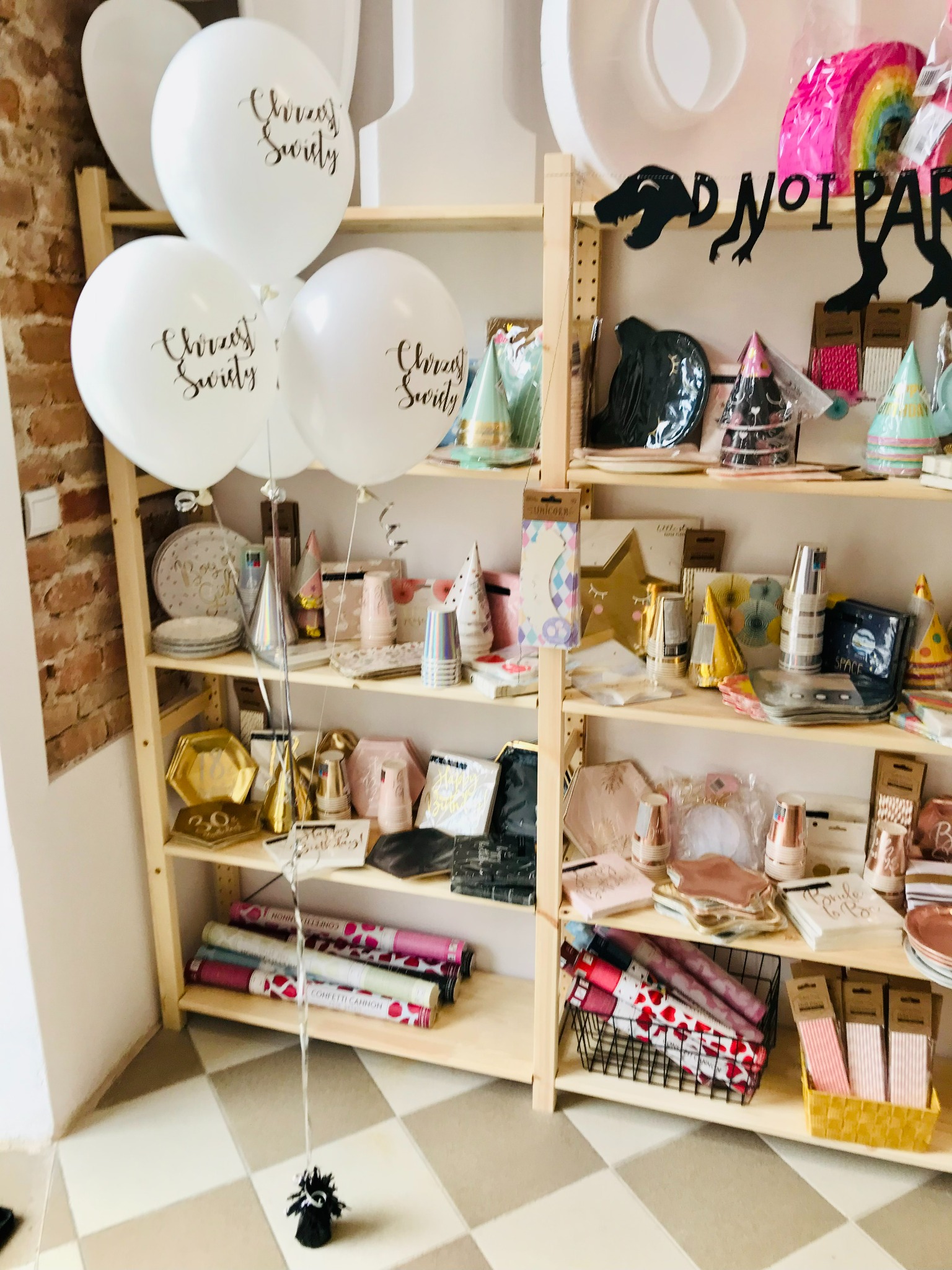 bukiet balonowy z okazji Chrztu Świętego