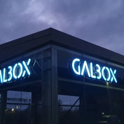 Pawilon wystawienniczy na konstrukcji stalowej GALBOX