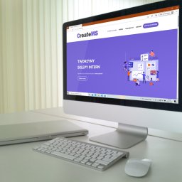 Nasza strona typu wizytówka www.createms.pl