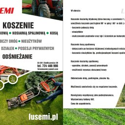 Koszenie trawy Siedliszowice 2