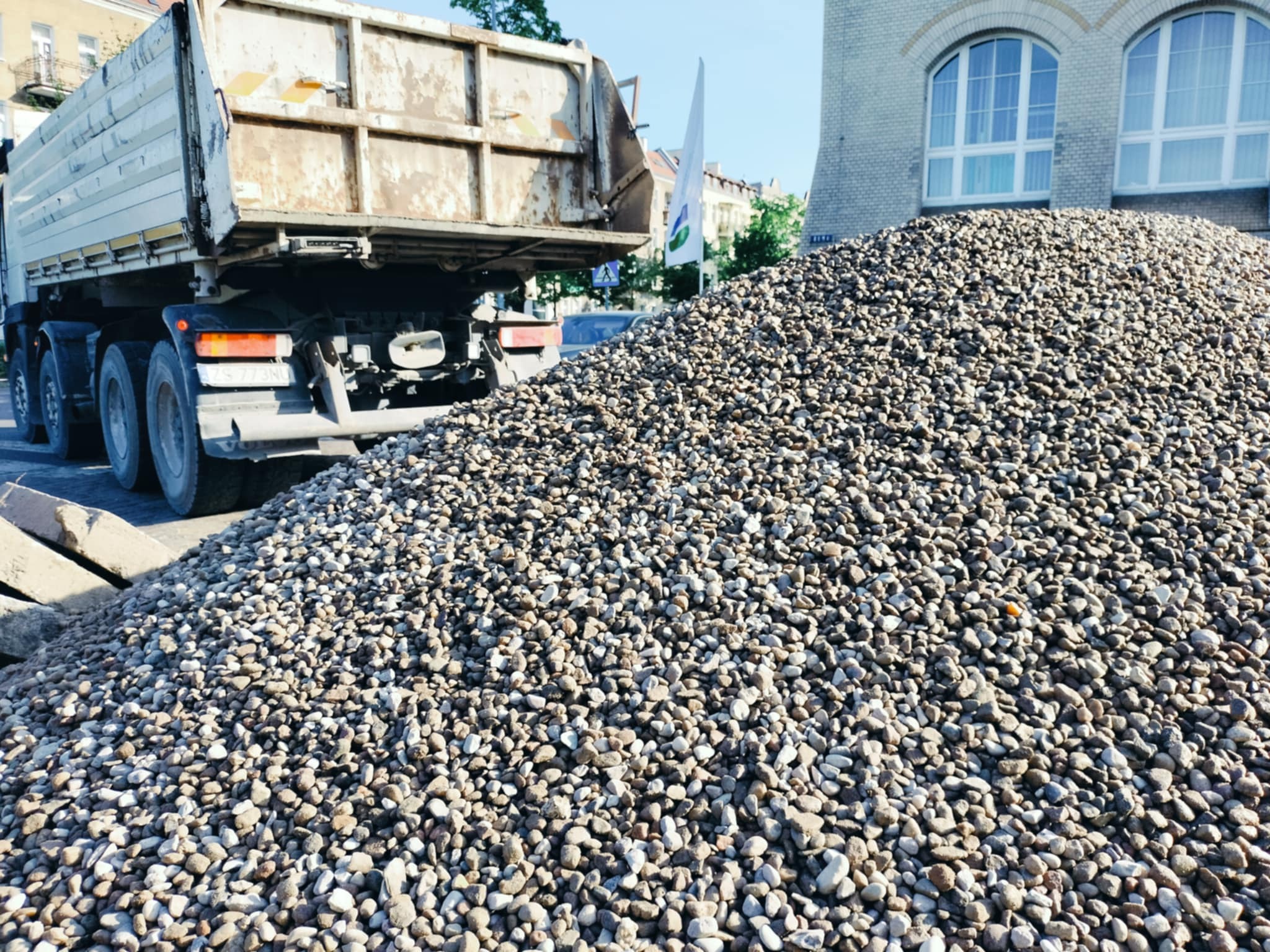 Żwir otoczakowy - idelany do drenaży, studni chłonnych, jako opaska, czy na zagospodarowanie terenu