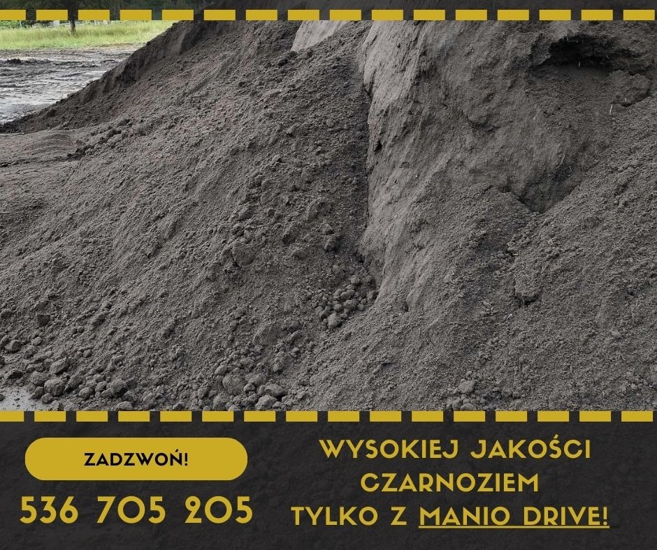 Czarnoziem wysokiej klasy o idealnym pH na wierzchnią warstwę ogrodu. Polecamy!