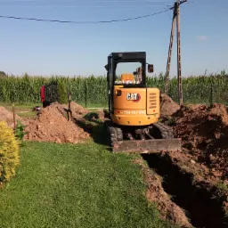 Wykonujemy wykopy pod instalacje