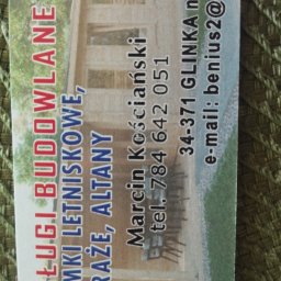 Usługi Budowlane - Montaż Tarasów Ujsoły