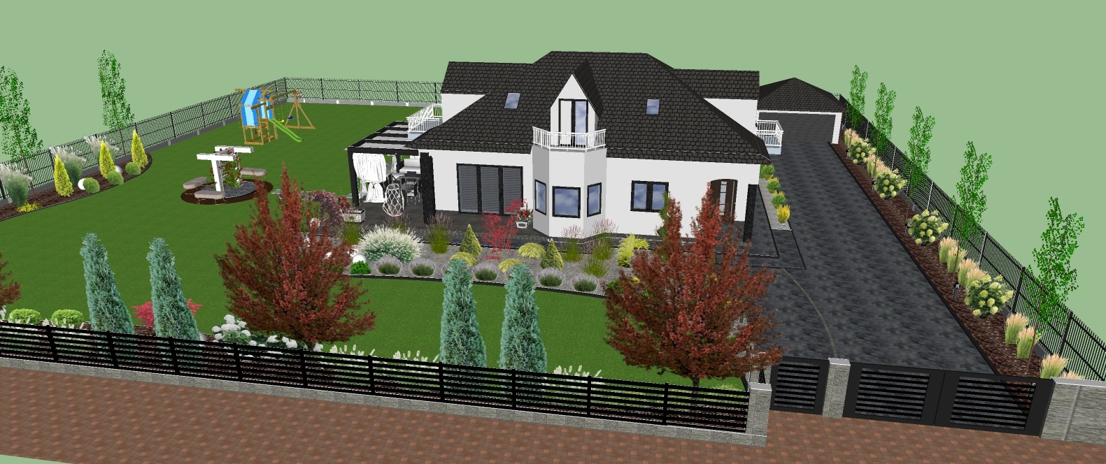 Projekt ogrodu naturalistycznego