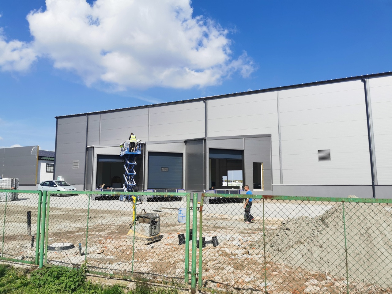 Prace wykończeniowe. Inwestycja realizowana dla Flora Praszka