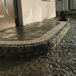 Układanie kostki brukowej Kowanówko 1