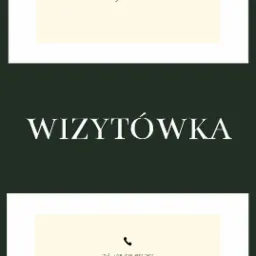 Minimalistyczna wizytówka neurologa Katarzyny Listek z numerem telefonu i adresem e-mail na kremowym tle.