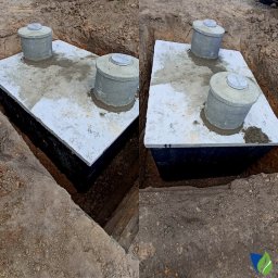 Montaż zbiorników betonowych