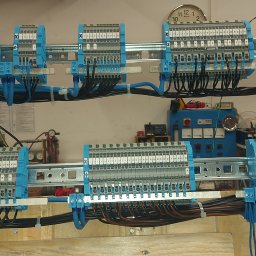 przykład rozbudowanej rozdzielnicy