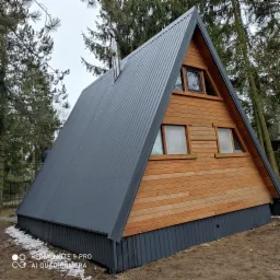 zmiana z eternitu na Trapez T18 kolor ulubiony antrcyt