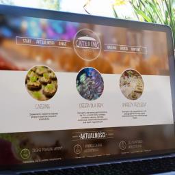 Strona internetowa firmy cateringowej