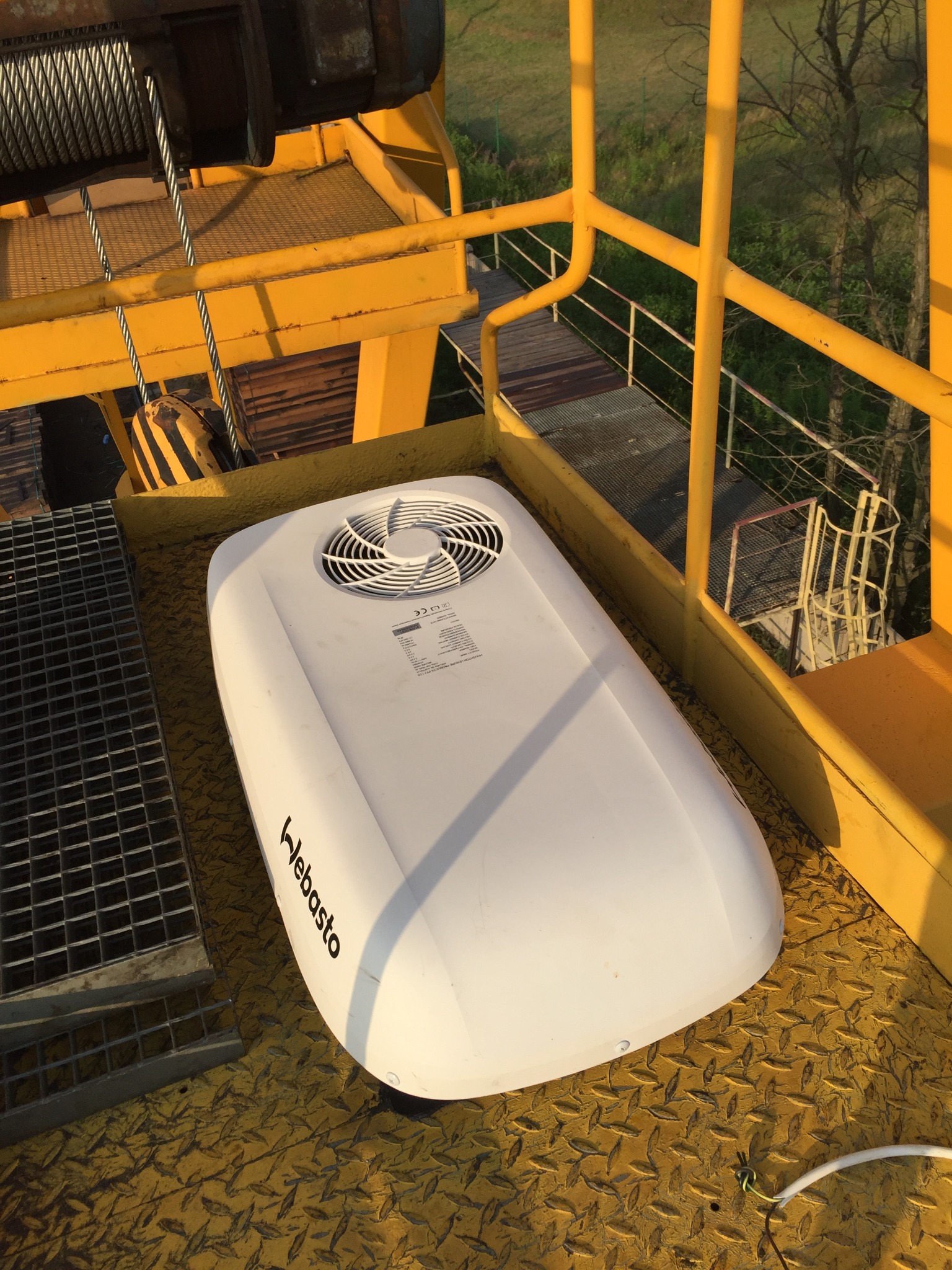 Klimatyzacja Webasto - suwnice