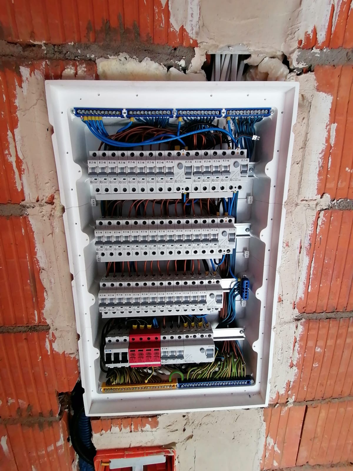 Rozdzielnica w domku jednorodzinnym