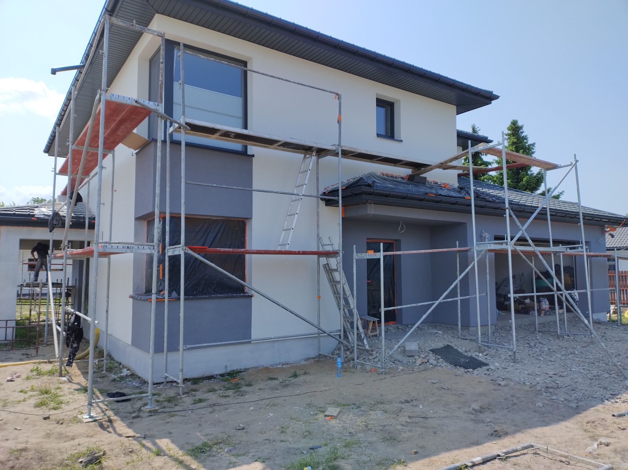 Wykonanie elewacji w miejscowości Błonie