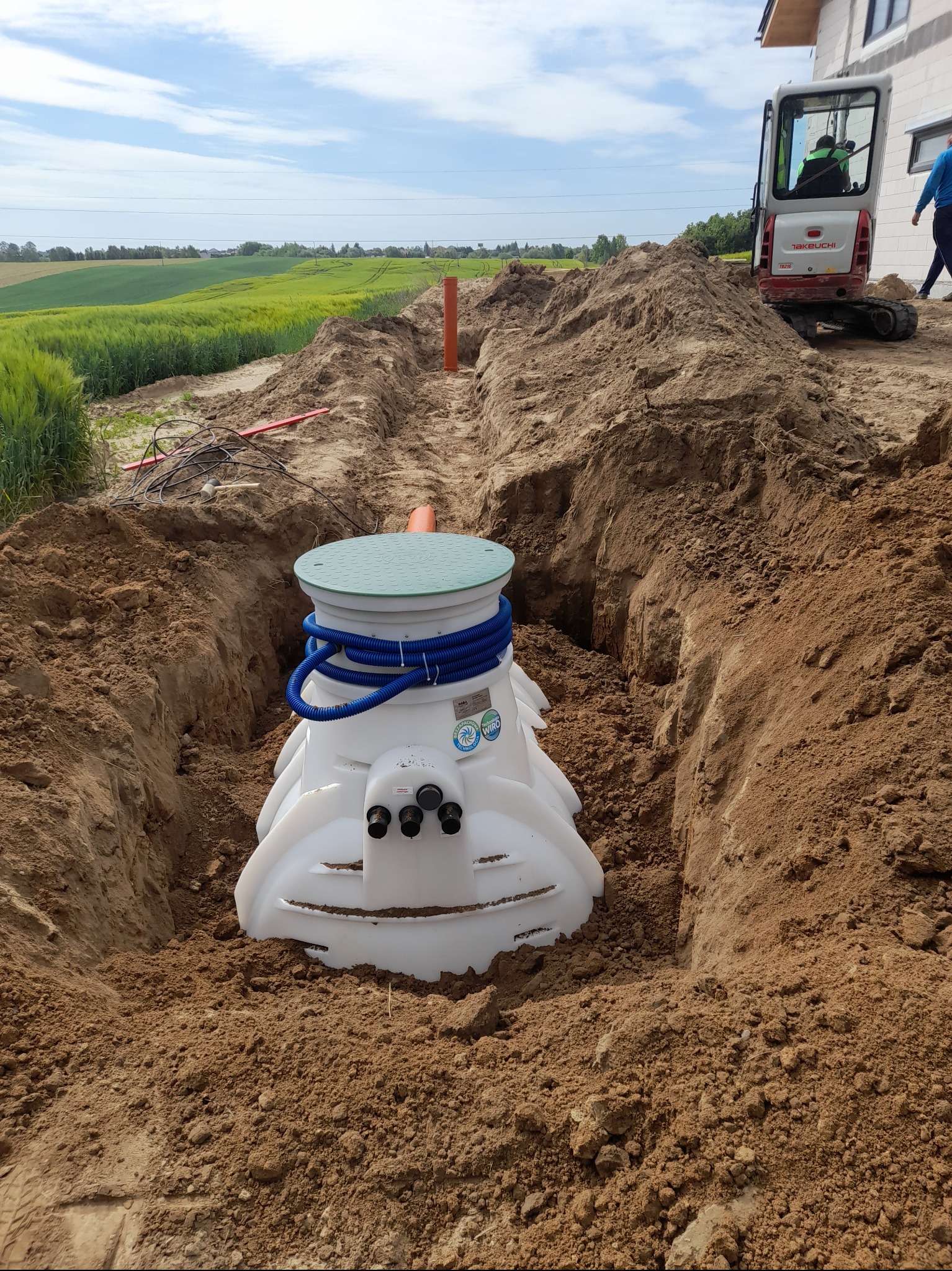 Wzmocniona oczyszczalnia HABA Bio Easy Flow Wiro 5