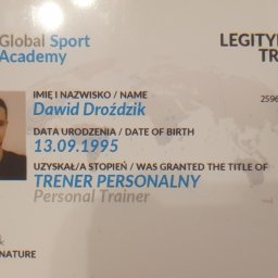 Karta trenerska certyfikowana obwiązująca w całej Europie.
