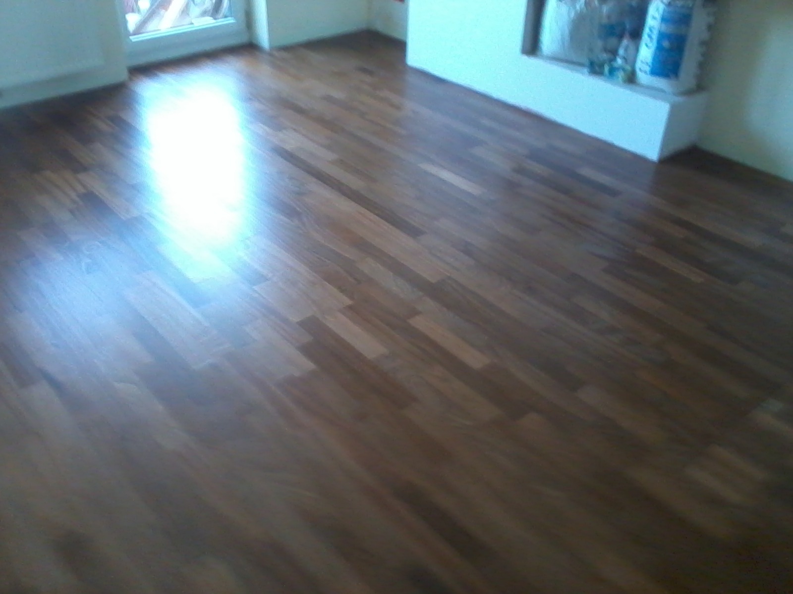 parkiet merbau - lakier półmat