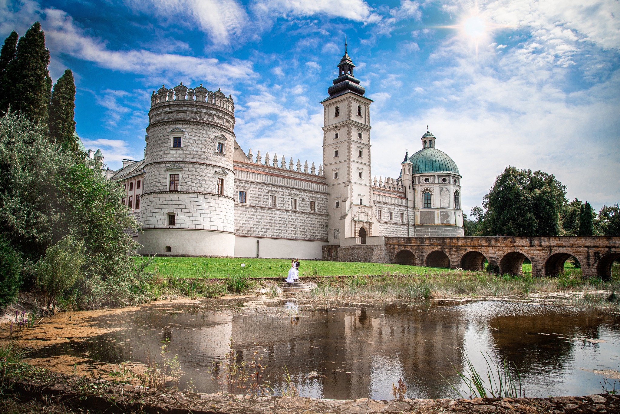 Sesja plenerowa - zamek Krzyżtopór