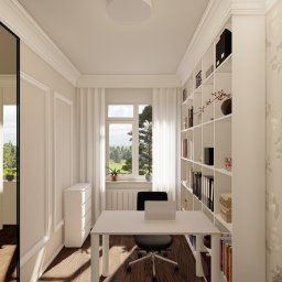 As Architecture & Design - Gabinet w Kielcach Klasyczne rozwiązanie biura domowego. As Architecture & Design