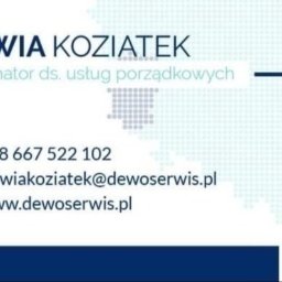 Wizytówka -Sylwia Koziatek
Koordynator ds. Usług Porządkowych 