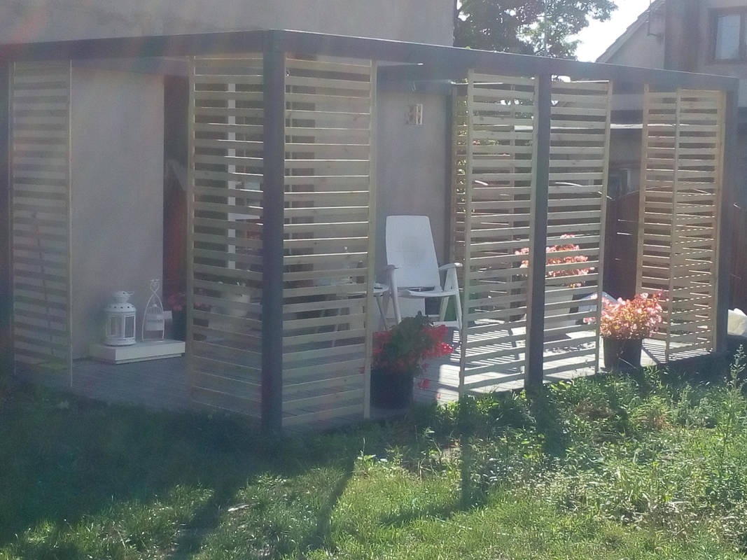 Budowa Wiaty Tarasowej.