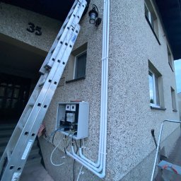 ELSTEAM Instalacje Elektryczne Szymon Hryniewicki - Wymiana przyłącza WLZ wraz z montażem nowej skrzynki licznikowej na zewnątrz budynku