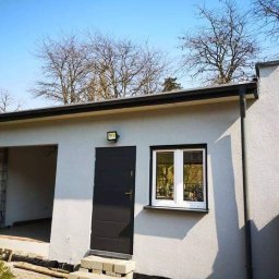 Budowa garażu od podstaw 50m2  Toruń (front )