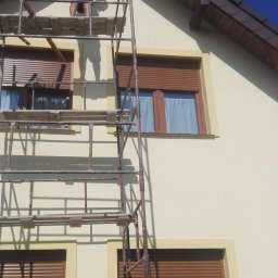 Usługi remontowo budowlane - Drewniana podbitka Ostromecko, prace wysokościowe