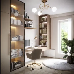 Projekt eleganckiego biura