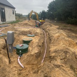 Przydomowe oczyszczalnie ścieków Łąck 3