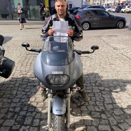 Szkoła Kierowców TEST Tomasz Wilczewski - Mamy nowego motocyklistę :) Nauka jazdy kat. A w Grudziądzu, OSK TEST.