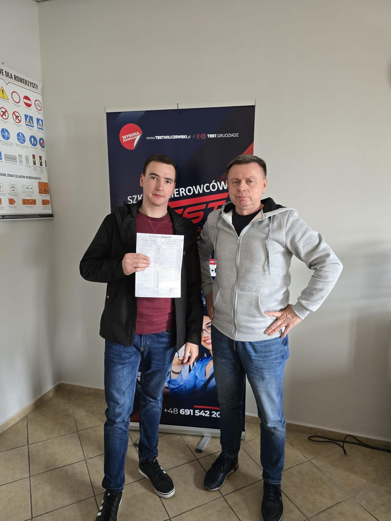 Prawo jazdy w Grudziądzu. Kolejny szczęśliwiec :)