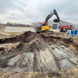 Niwelacja terenu Wejherowo 1