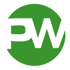 Logo firmy z inicjałami PW w białym kolorze na zielonym okręgu.