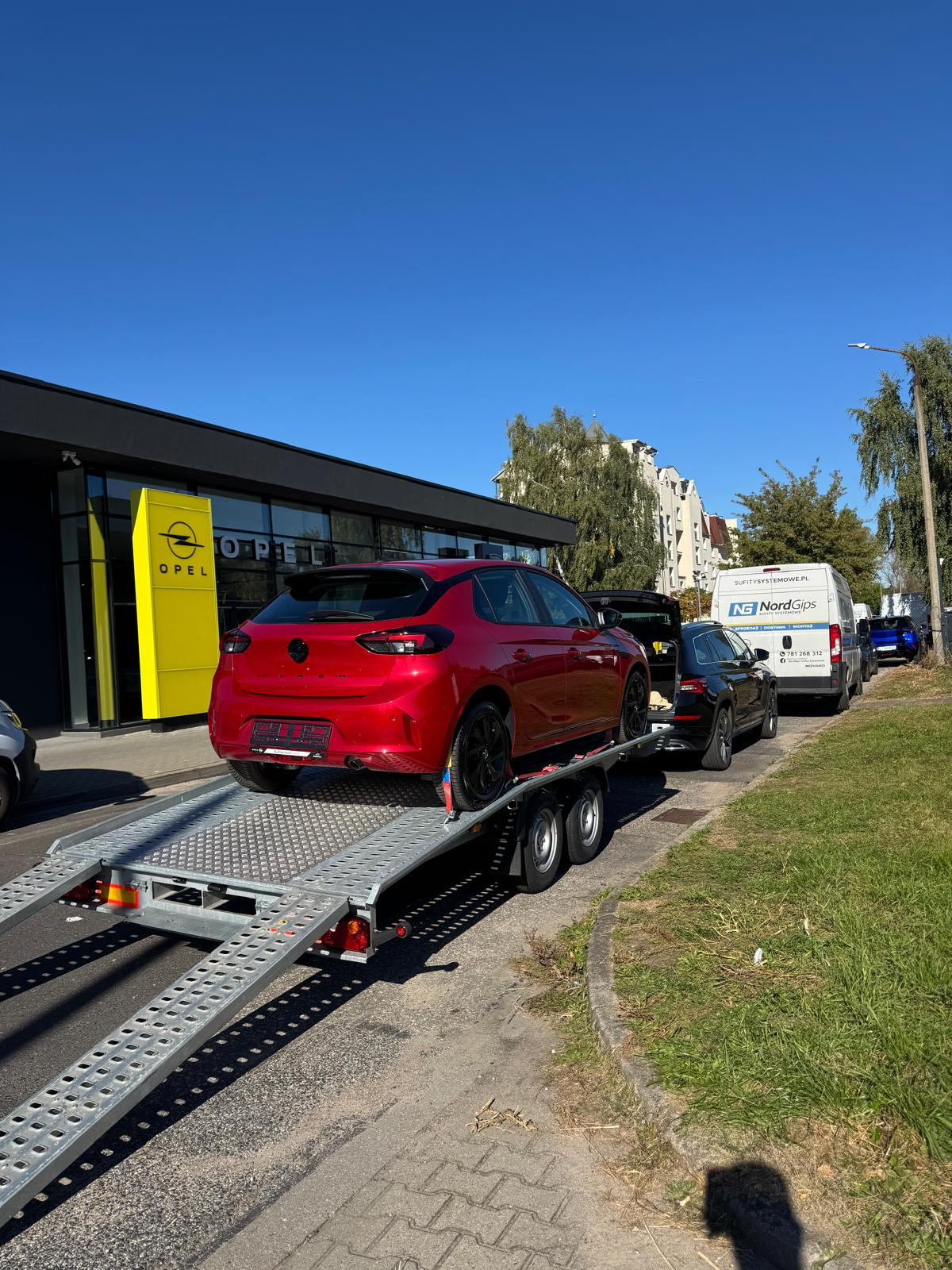 Samochód załadowany i jedzie do Klientki do Gdańska życzymy miłego użytkowania.