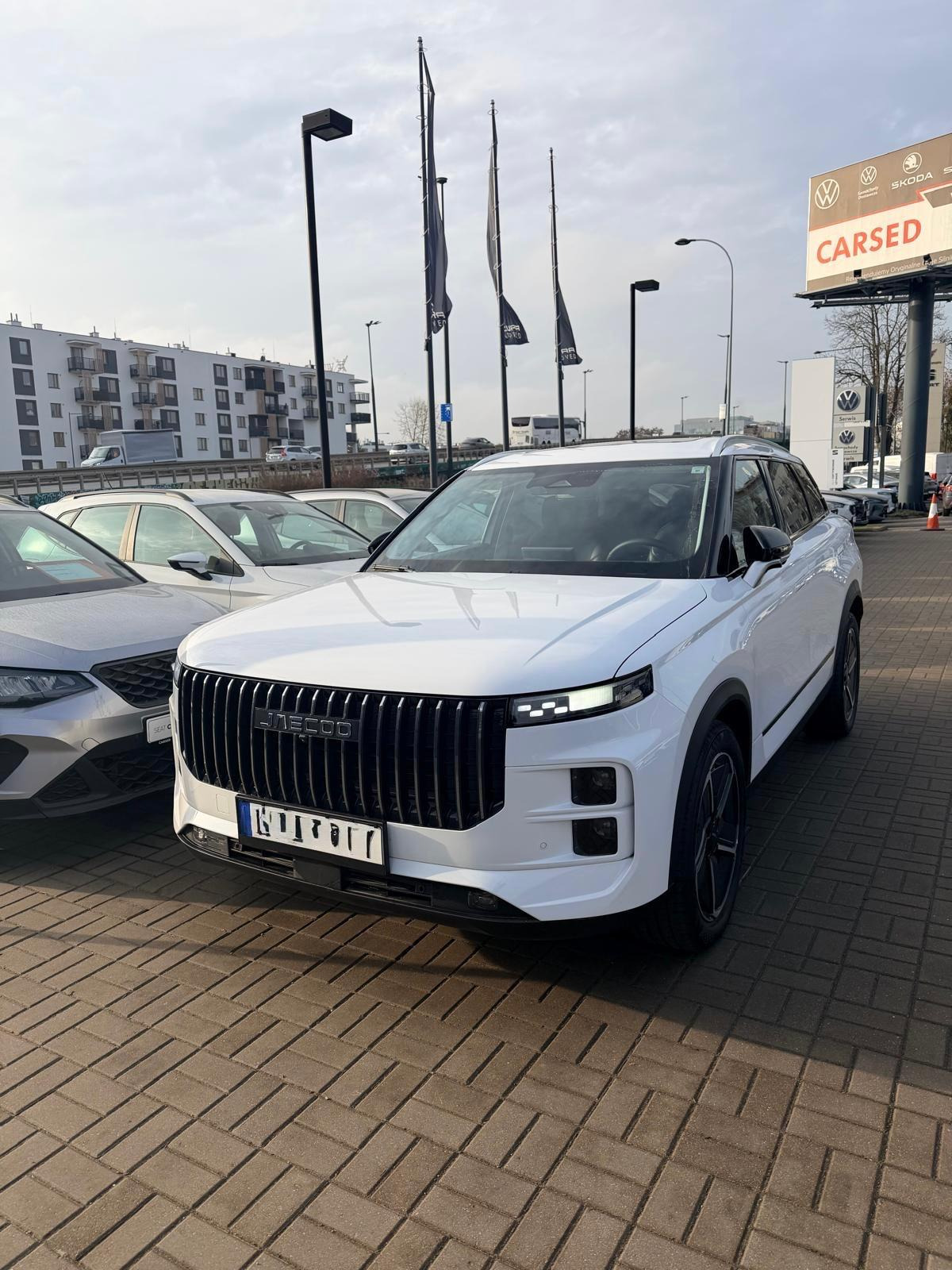 Nowe Jaecoo dotarło już do właściciela , który był bardzo zadowolony.