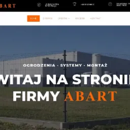 Strona www dla firmy 'Abart'