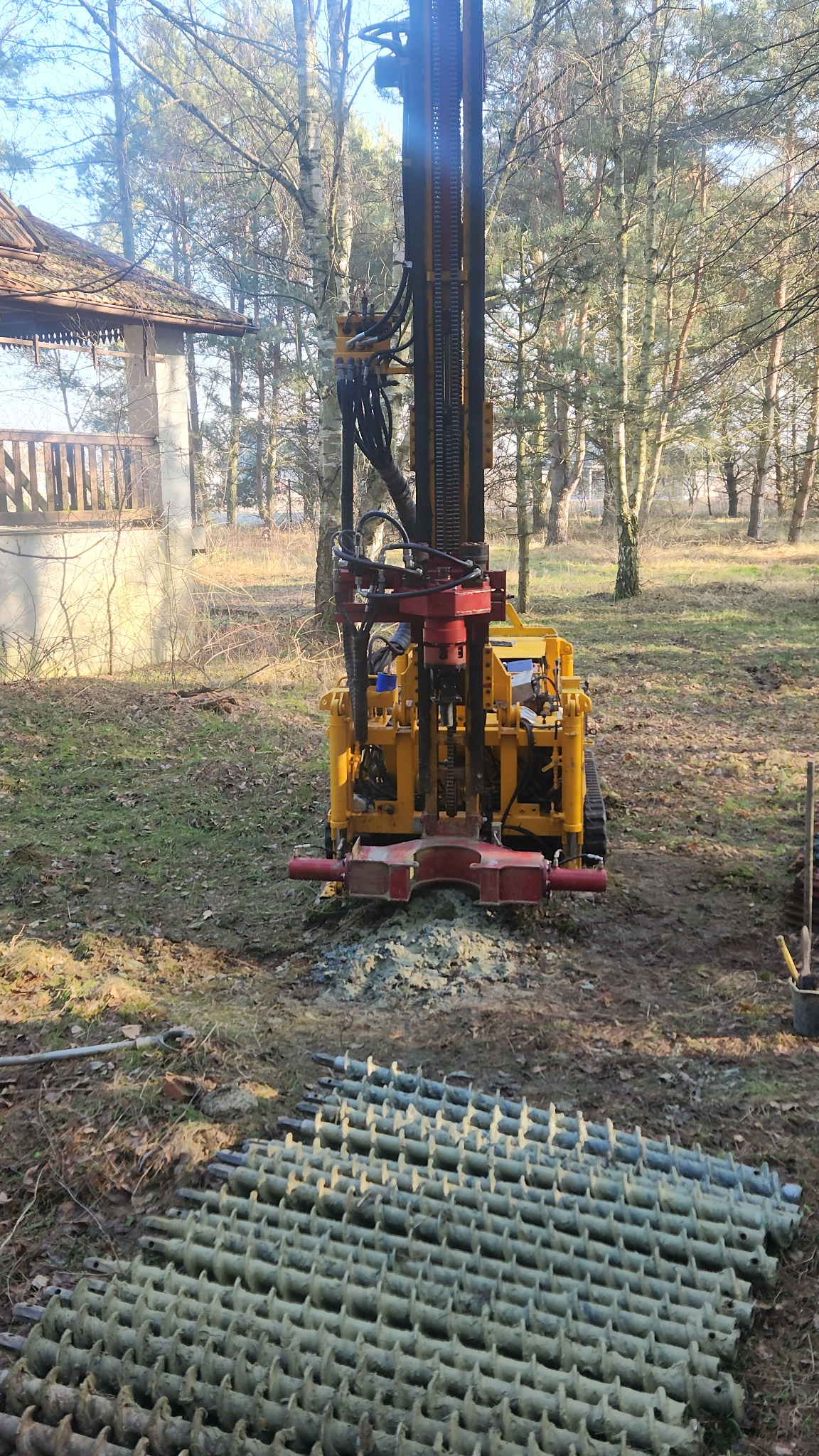 Odwiert badawczy metodą na sucho