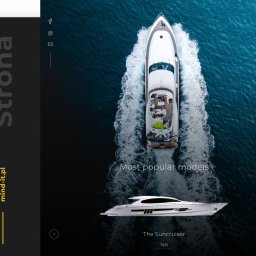 Strona internetowa dla producenta jachtów morskich
