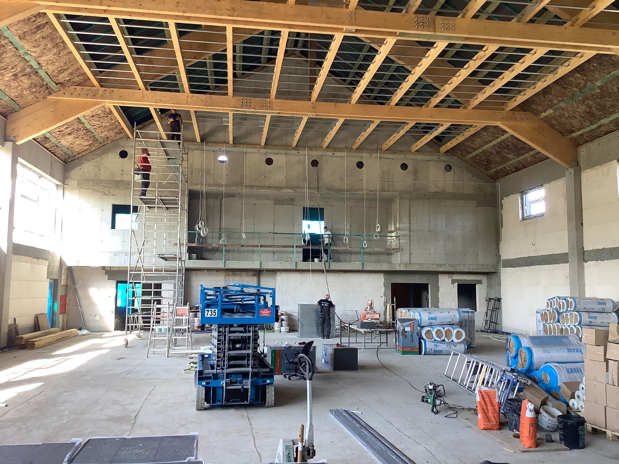 Budowa - Sali gimnastycznej