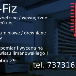 Rolety Plisy Żaluzje Limanowa