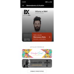 Multi-platformowa aplikacja mobilna dla sieci salonów fryzjerskich 