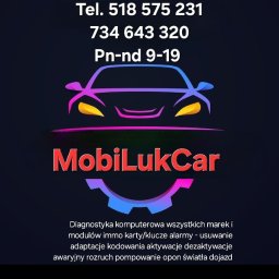 MobiLukCar Mobilna Elektromechanika-Diagnostyka Aut immo, alarmy pn-nd - Diagnostyka Samochodowa Gdynia